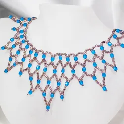 Necklace - Waterfall Tallulah - Necklace - Laiton argenté